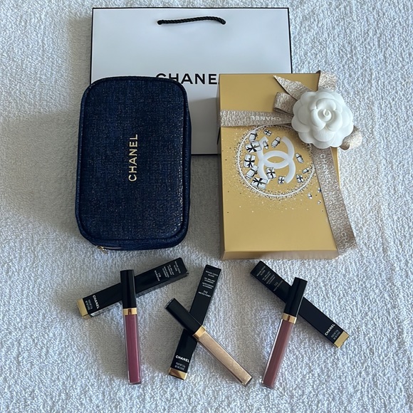 Chanel Always Brilliant Holiday Lipgloss Trio